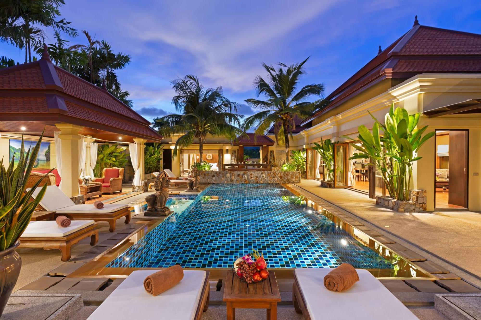 Extraordinary Courtyard 6Br Pool Villa Sri Suri, Naiharn Rawai Экстерьер фото