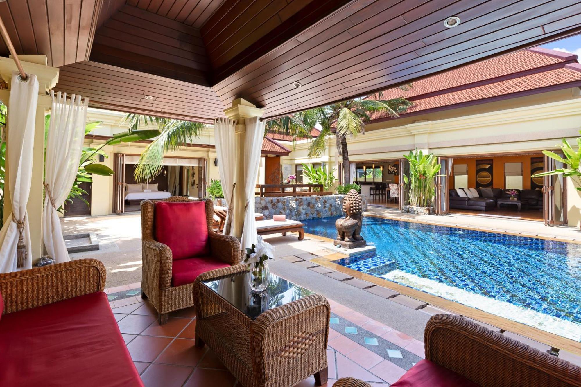 Extraordinary Courtyard 6Br Pool Villa Sri Suri, Naiharn Rawai Экстерьер фото