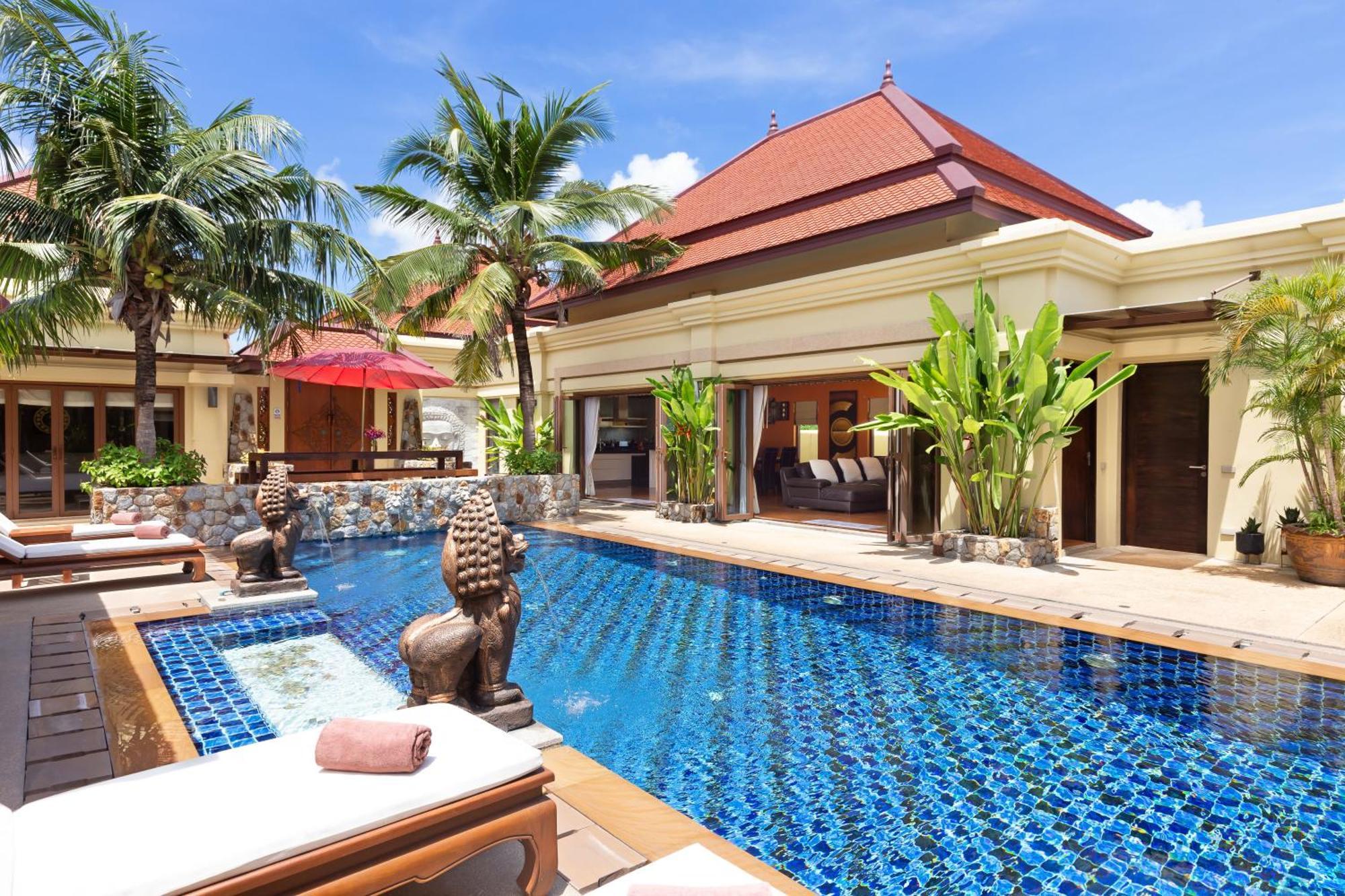 Extraordinary Courtyard 6Br Pool Villa Sri Suri, Naiharn Rawai Экстерьер фото